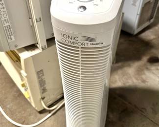 Ionic Comfort Quadra Tower Air Purifier / Ionic Air Cleaner
