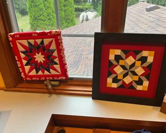 Quilt decor Americana style decor