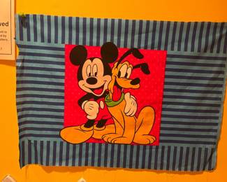 Licensed Disney fabric.