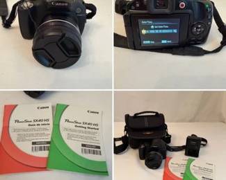 Canon SX40HS Digital Camera With Case Charger GBMG 4 pic