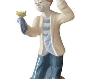 087 LladrStyle Porcelain Clown and Circus Figurines