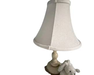 084 shabby chic table lamp