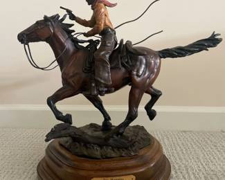133 The Marshal Bronze Sculpture by Bob Parks