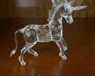 004 Swarovski Crystal Unicorn Figurine