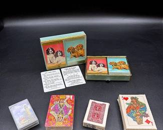 Vintage Playing Cards Assortment