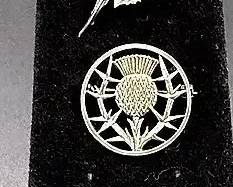 Sterling Silver And Pewter Decorative Brooch And Pin Lot