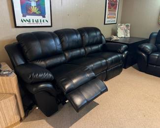 Leather Power Reclining Sofas - Wall Huggers - Immaculate Condition