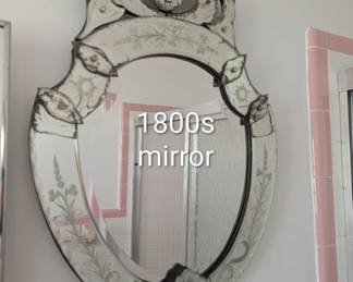This 1800s mirror!