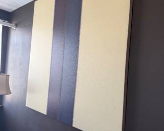 Opus 19 Important Modern Art by Ted Levine is an oil on Canvas of grand sca