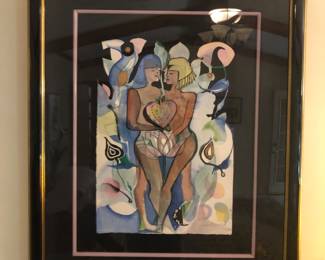 Artist— Andrea Smith.  This is an expensive piece. Please research.   It will be 80+% below gallery pricing.