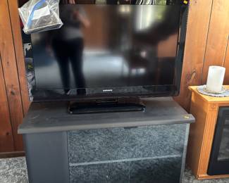 Flat Screen TV and Stand