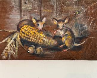 Hand painted Barn Wood