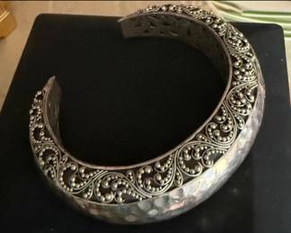Lois Hill Sterling cuff 