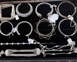 Sterling and Assorted pieces 