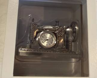 Timex Mini Sewing Machine Clock