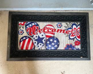 Interchangeable Welcome Mat