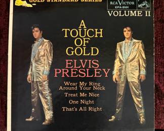 ELVIS 'A Touch of Gold' RCA Victor Extended Play 45 RPM