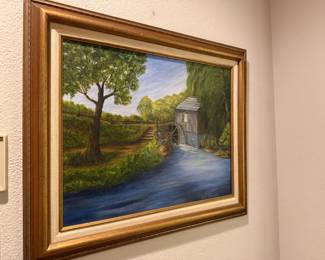 J.C. Duvall painting