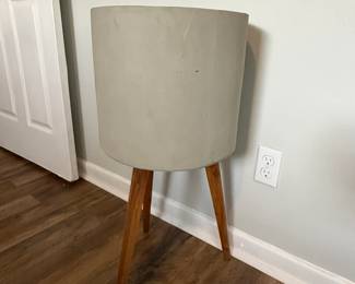 Mid-century modern elevated planer stand