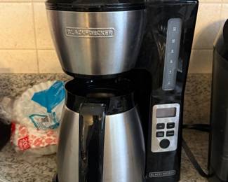 Black + Decker 12 cup Thermal Programmable Coffee Maker