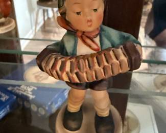 "Accordian Boy" Goebel Hummel Figurine