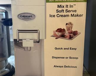 Cuisinart Soft Serve Ice Cream Maker