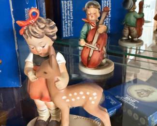 "Friends" and "Sweet Music" Goebel Hummel Figurine