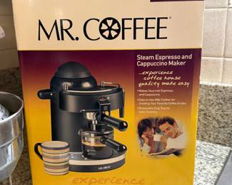 Mr. Coffee Steam Espresso and Cappuccino Maker