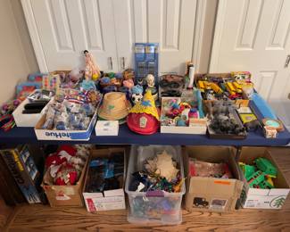 Lots of fun little toys