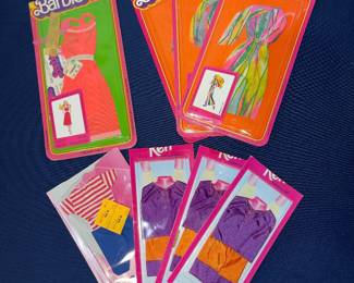 Vintage Barbies clothes