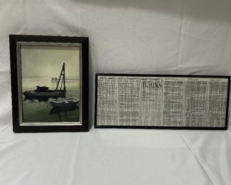 Framed art