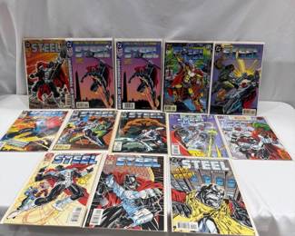 Steel comic books