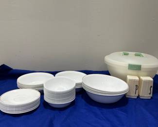 Dishware and storage