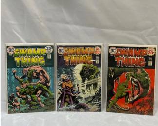Swamp thing comic books
