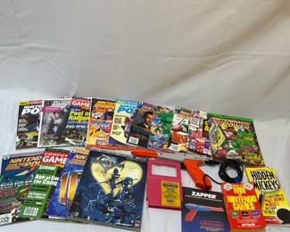 Nintendo books magazines and accessories 
