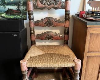 Spanish Colonial chairs, set of 4