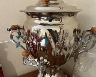 Russian electric samovar [likely Soviet era 1980's]