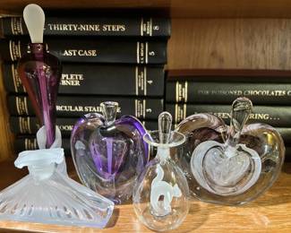 perfume bottle collection