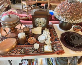 copper, Demi-Tous set, woven rug, ...