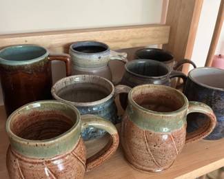 pottery mugs
