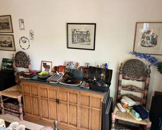 Henredon MCM buffet w/slate top