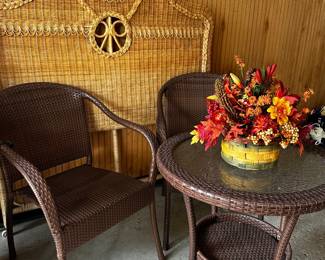 Outdoor bistro set