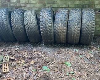 Mudding tires