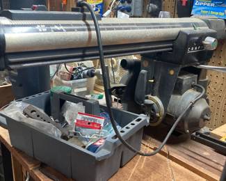 Vintage radial saw