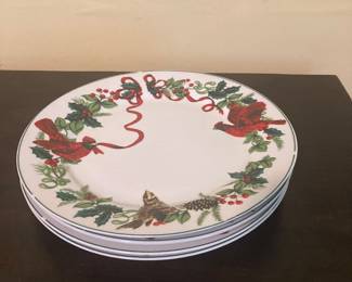 Christmas plates