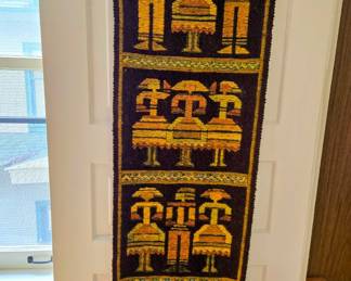 Polish Cepelia Wool Tapesty by Obereczek