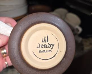 Vintage Denby Potters Wheel Rust Red Stoneware, England1970s/80s