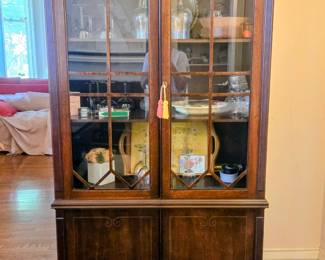 Cherry China Cabinet 72H x 36W x 16D