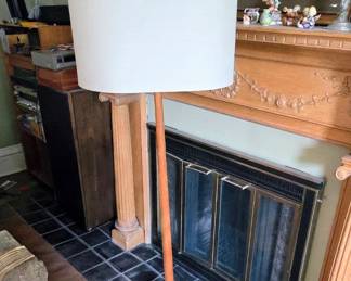 MCM Teak Floor Lamp