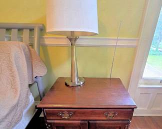 1950s Solid Cherry by Harden Night Stand